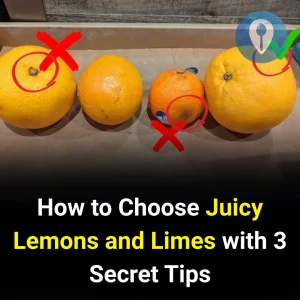 How to Choose Juicy Lemons and Limes with 3 Secret Tips