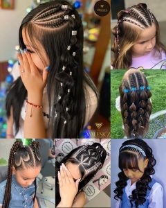 Los Peinados Más Bonitos y Creativos para Niñas y Jóvenes en 2025