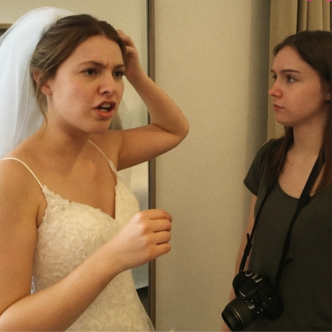 Fotografié la boda de mi hermanastra gratis, pero dijo que no merecía un asiento porque estaba trabajando y no era una invitada