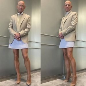 Hombre de familia heterosexual prefiere usar faldas y tacones porque cree que “la ropa no tiene género”