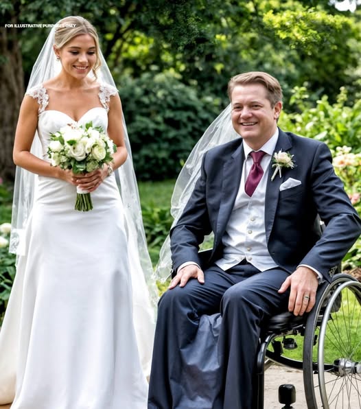 Se casó con un hombre con discapacidad, pero una gran sorpresa la esperaba en la boda.