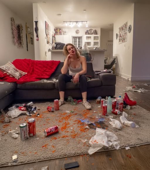 Mi hijastra adulta dejaba basura por toda la casa y me trataba como su sirvienta — así que le di una lección
