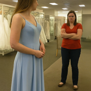 La novia me eliminó como dama de honor por mis uñas, luego me prohibió usar el vestido que yo misma pagué – Así que, sin querer, la traje de vuelta a la realidad