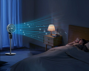 Aquí te decimos por qué no deberías dormir con un ventilador por la noche