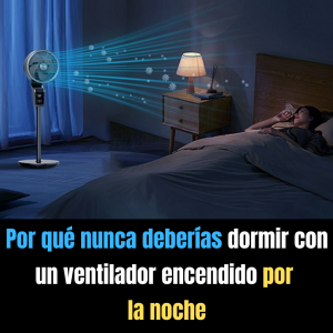 Por Qué No Deberías Dormir con un Ventilador Encendido por la Noche