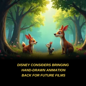 Disney May Bring Hand-Drawn Animation Back — And Fans Are Emotional