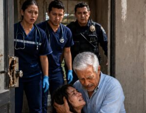 Llegó con flores para sorprender a su hija… y la encontró encadenada mientras susurraba: “Mi esposo y su mamá me dejaron aquí para morir”