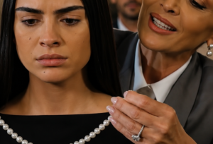 Le Puso El Collar De La Familia Para Aceptarla… Pero Ella Reconoció La Joya Que Su Madre Llevaba La Noche Que Desapareció