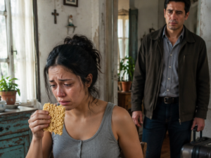 Dejaron a su esposa recién operada con sopa fría en Año Nuevo… hasta que las cámaras revelaron la traición que su familia escondía
