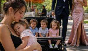 Extracto: Creía que solo estaba dando un tranquilo paseo por Chicago con la mujer con la que iba a casarme. Pero una simple mirada al otro lado del parque hizo añicos todas mis certezas. Mi ex estaba allí, acompañada de tres niños… y, en el instante en que crucé la mirada con una de las pequeñas, comprendí lo imposible: eran mis hijos.