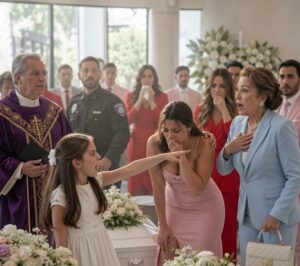 En el funeral de sus gemelos, la suegra la llamó “mala madre”… hasta que su hija mostró lo que echaba en los biberones