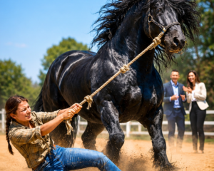 Se burlaron porque heredó un caballo viejo… sin saber que su herradura escondía la verdadera fortuna de su padre