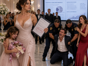 Llevó a su hija a sorprender a su esposo, pero la secretaria dijo: “Su familia está arriba”… y una llamada derrumbó el imperio