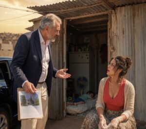 Mi abuelo llegó en un coche de lujo, observó la casa miserable donde vivíamos y preguntó: «¿Qué pasó con la propiedad de 28 millones que compré para ti?». Yo susurré: «Nunca me hablaron de ella». Esa misma noche descubrí a mi esposo cenando con su amante, así que guardé las pruebas y esperé 5 minutos antes de arruinar su celebración.