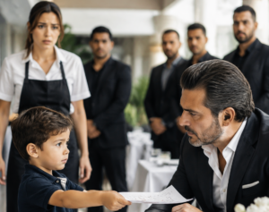 Mesera aguantó 77 turnos con pago incompleto mientras su patrón presumía su Porsche; su niño buscó ayuda donde todos se quedaban callados.