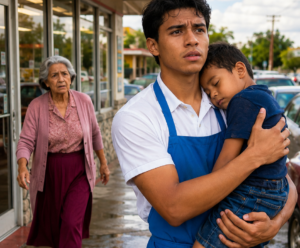 La multimillonaria vio cómo despedían a un humilde mesero por esconder a su hermanito enfermo… pero el verdadero escándalo estaba a punto de estallar.