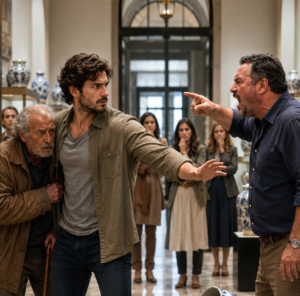 Volví al mercado por arcilla y vi a un anciano humillado por un jarrón roto. Él temblaba con su bastón mientras todos grababan y el dueño contaba mi dinero riendo. Gritó: «¡Si no puede pagar lo que toca, no debería acercarse a cosas que valen más que su ropa!». Dejé mis 620 euros y me fui, sin saber que llevaba 18 años buscando mi apellido en su libreta.