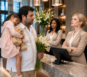 Volví a las 00:30 a mi propio hotel en Barcelona con mi hija dormida en mi hombro. El recepcionista dio llaves a una pareja sin reserva mientras a mi niña le negaban una cama por parecer pobres. El director nos dijo: ‘Será mejor que se marchen antes de que esto resulte más incómodo’. No discutí, llamé a mi CEO para que bajara, y ahí vi las 17 quejas ocultas.