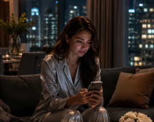 TOMÓ EL CELULAR DE SU ESPOSO PARA TRANSFERIRSE $600… Y DESCUBRIÓ QUE ÉL LE PEDIRÍA MATRIMONIO A OTRA