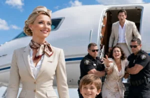 Mi esposo subió a mi vuelo a Madrid con su amante, llevando un collar de 240,000 pesos pagado con la tarjeta de mi empresa… A 30,000 pies de altura, él creyó que se enfrentaría a una esposa celosa. No imaginó que, antes de que el avión cruzara el Atlántico, su imperio de mil quinientos millones de pesos ya había empezado a derrumbarse.